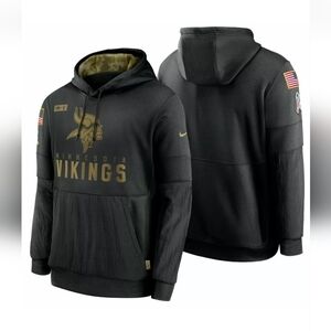 Authentic Nike Minnesota Vikings Men's NFL Salute to Service Hoodie